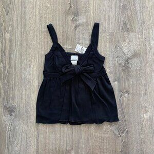 ꕥ deadstock 00s black babydoll top ꕥ
